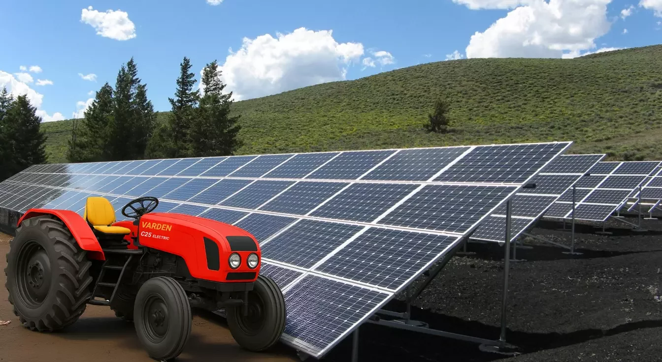 Charging your e-tractor